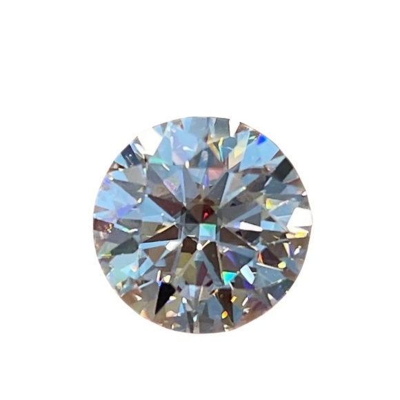 Round brilliant moissanite 4 carats - Picture 2 of 3